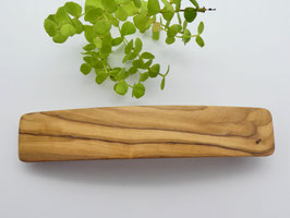 Haarspange aus Olivenholz & große Klammer