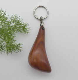 Schlüsselanhänger-Handschmeichler aus Zwetschge
