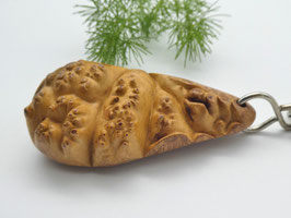 Schlüsselanhänger aus Ahornmaser