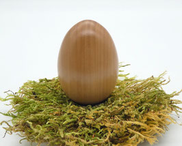 Holzei aus Elsbeere für die Osterdekoration