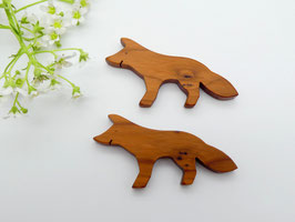 Fuchs aus Eibe - Magnet