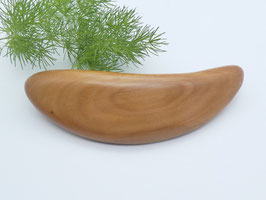 Haarspange aus Holz - Apfelbaum & große Klammer