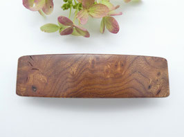 Haarspange aus Ulmenmaser & kleine Klammer