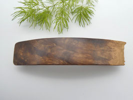 Haarspange aus Holz - Goldfield & mittelgroße Klammer