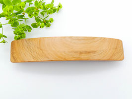 Haarspange aus Holz - Kirsche & große Klammer