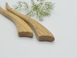 Haarstab aus Holz - Eiche