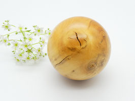 Holzkugel aus Buchsbaum 78 mm