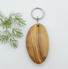 Schlüsselanhänger aus Holz - Olivenholz