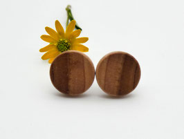 Ohrstecker aus Apfelbaum 10 mm