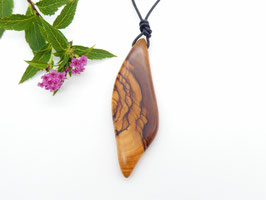 Anhänger aus Holz - Olivenholz