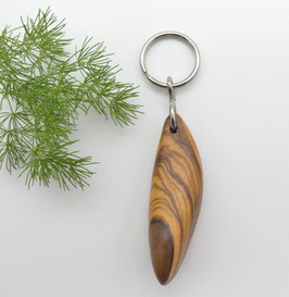 Schlüsselanhänger aus Olivenholz