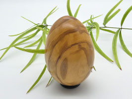 Osterei aus Holz -Olivenholz für das Osternest