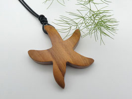 reserviert: Seestern-Anhänger aus Apfelbaum