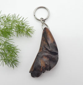 Schlüsselanhänger-Handschmeichler aus Eukalyptuswurzel
