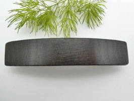 Haarspange aus Holz - Mooreiche & mittelgroße Klammer