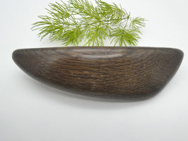 Haarspange aus Holz - Mooreiche & mittelgroße Klammer