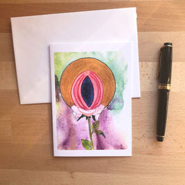 S'ouvrir · Carte de voeux