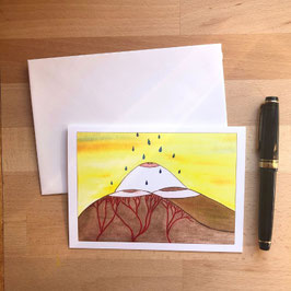 La terre nourricière · Carte de voeux