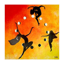 Le feu sacré · Impression d'art