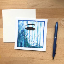 Le temps des larmes · Carte de voeux