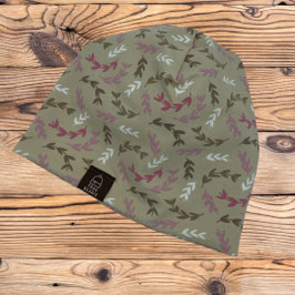 Beanie Gräser / Beige Gr. 48
