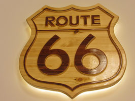 Route 66 Wandleuchte