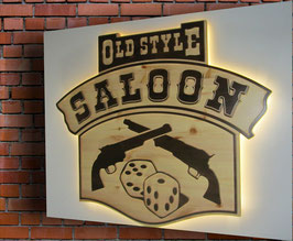 Wandleuchte Saloon Old Style