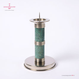 EMERALD GREEN CANDELSTICK