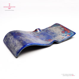 ONDA PICCOLA BLU ARGENTEO