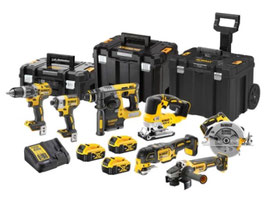 DEWALT COMBISET 7DELIG 18V 5.0AH LI-ION IN TSTAK