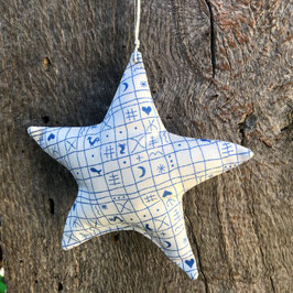 Xmas Star "Westfalia blue"
