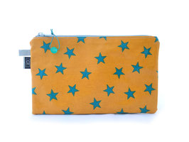pouch "green Stars"