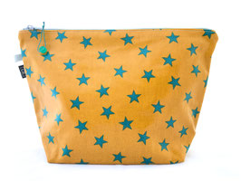 cosmetic bag "GREEN STARS"