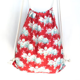 sports bag "Fluffy Roses red"