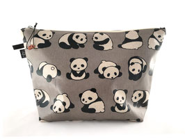 Kids wash bag "Panda Grey"