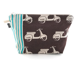 Kids wash bag "Roma marrone scuro"