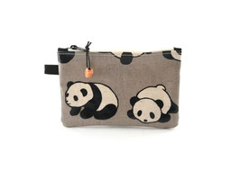purse "Panda grey"