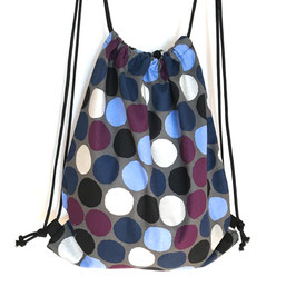 sports bag "silver dots"