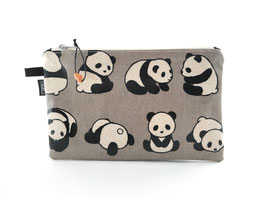flatbag for kids "panda grey"
