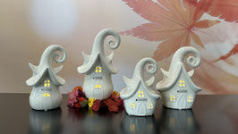 Tiziano Haus Avalon  LED und Timer weiß-creme