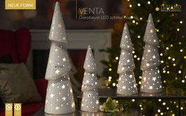 Tiziano Weihnachtsbaum XMAS Venta mit led und Timer weiss