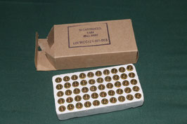 M882 9mm ダミーカート 空薬莢 ５０発セット  箱付き　使用済み