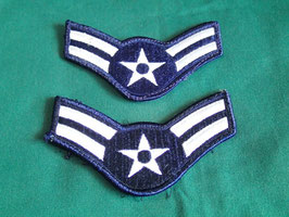 U.S.AIRFORCE 　Airman First Class （上等空兵）階級章