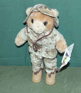 BEAR FORCE ミリタリー ぬいぐるみ ベアー USMC デザートピクセル