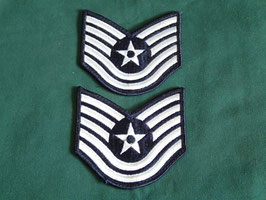 U.S　AIRFORCE 　Technical Sergeant　（一等軍曹）　階級章