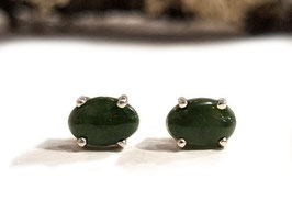 Stud Earrings - Oval