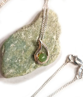 Pounamu Silver Drop -MS