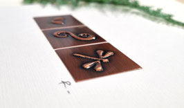 Copper Motifs Matted #6