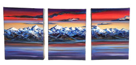 Southern Alps Splendor Triptych