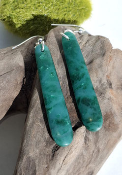 Fuchsite Drop Earrings - JD2